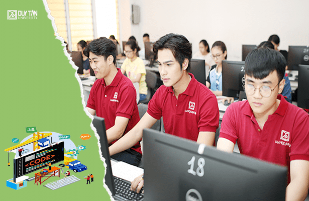 Sinh viên ngành Công nghệ Thông tin Đại học Duy Tân